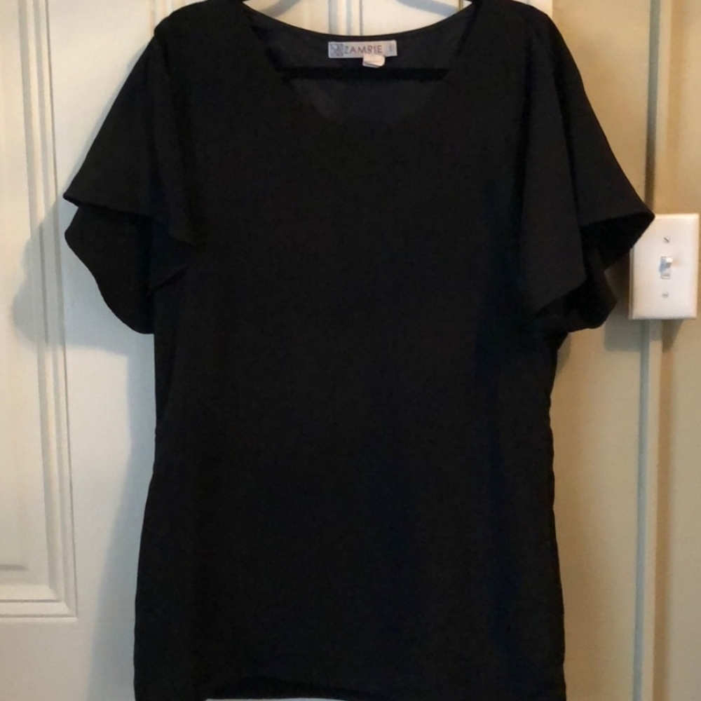 Zamrie flutter sleeve tunic